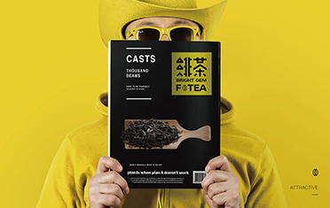 内江绯茶品牌设计